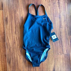SOLD Nike Swimsuit HydraStrong One Piece Black